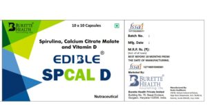 Edible® SPCAL-D Immune booster (100 capsules)